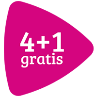 4+1 gratis mini appelflappen